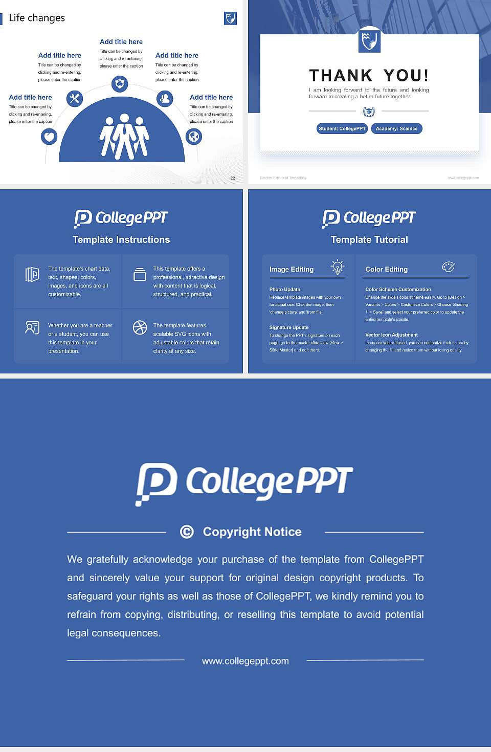 Eastern Institute of Technology National Scholarship Defense PPT Template4:3 ratio PPT effect preview image4