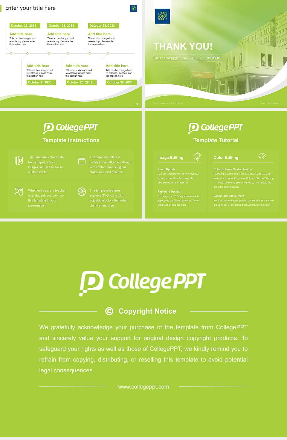 Wellington Institute of Technology Lecture Sharing and Networking Event PPT Template4:3 ratio PPT effect preview image4