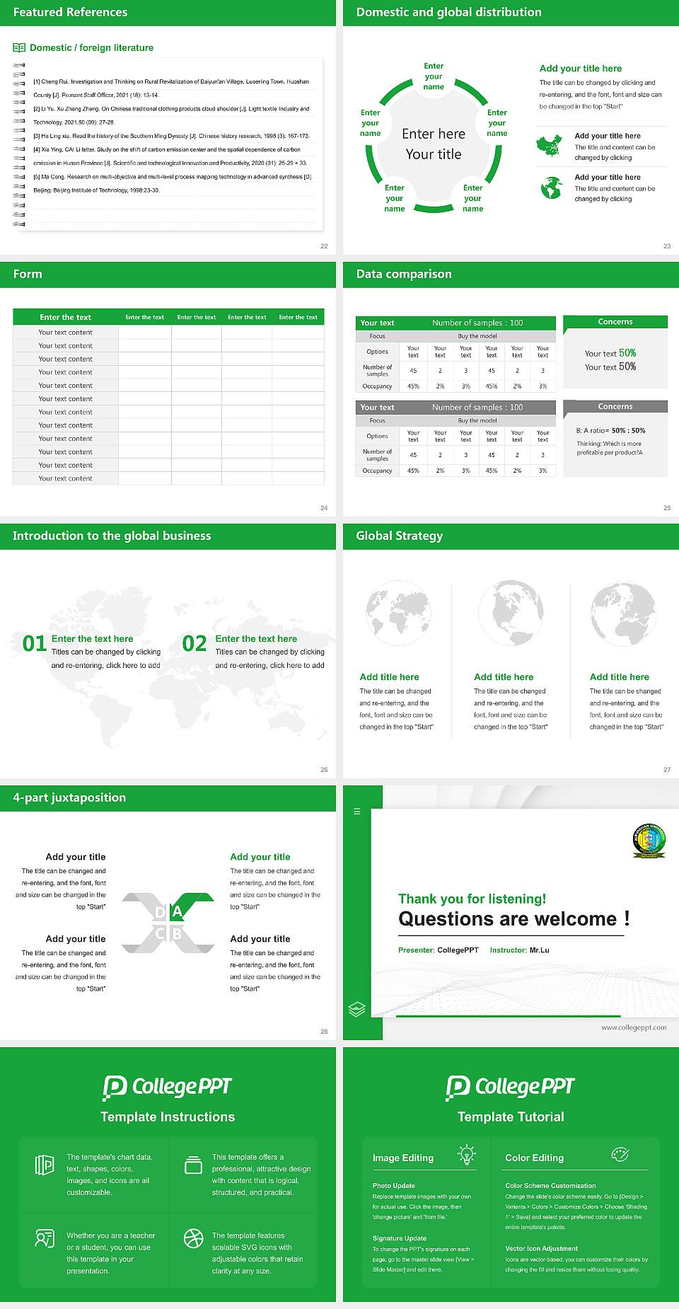 Alipurduar University Thesis Proposal/Graduation Defense PPT Template4:3 ratio PPT effect preview image4