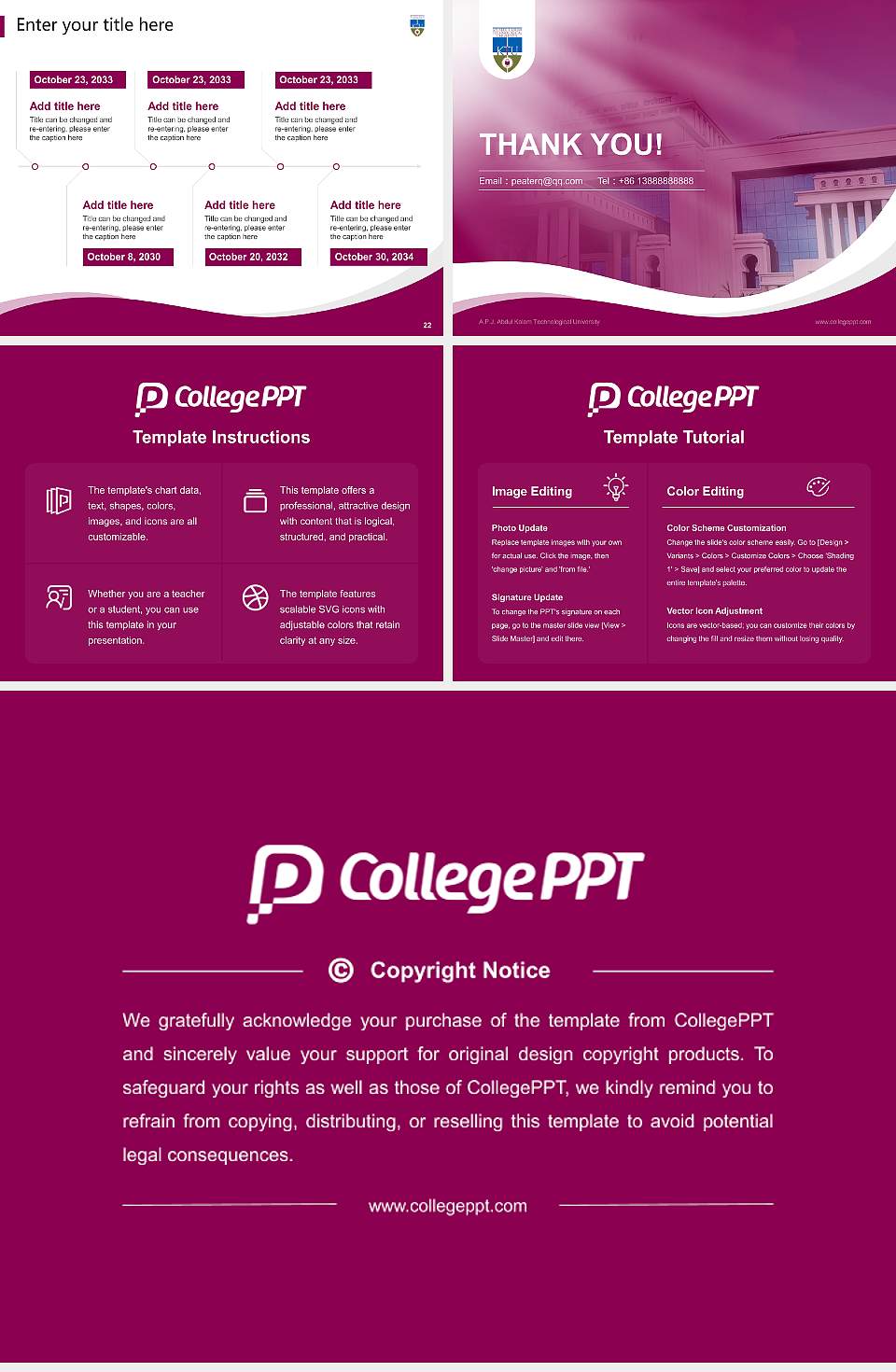 A.P.J. Abdul Kalam Technological University Lecture Sharing and Networking Event PPT Template4:3 ratio PPT effect preview image4