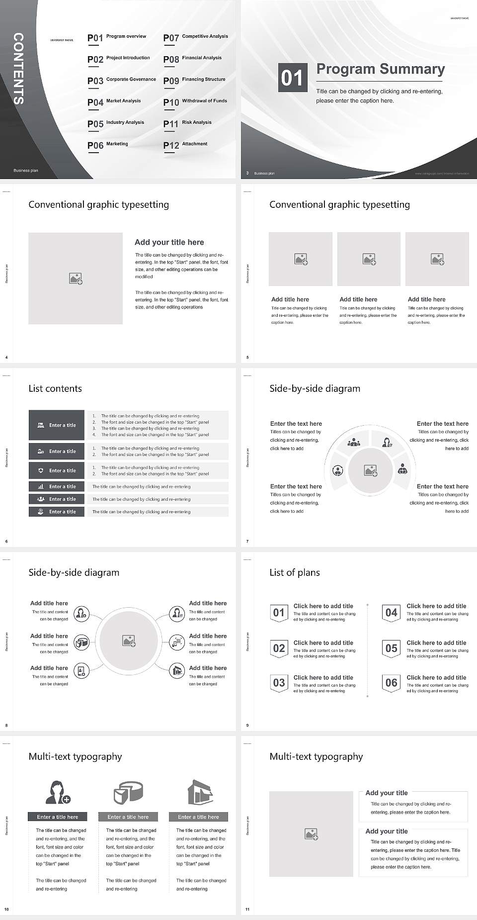 University of Twente Competition/Entrepreneurship Contest PPT Template4:3 ratio PPT effect preview image2