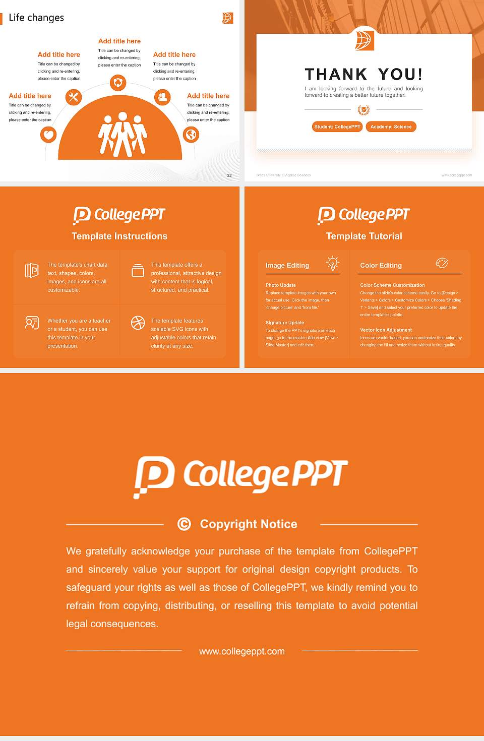 Breda University of Applied Sciences National Scholarship Defense PPT Template4:3 ratio PPT effect preview image4
