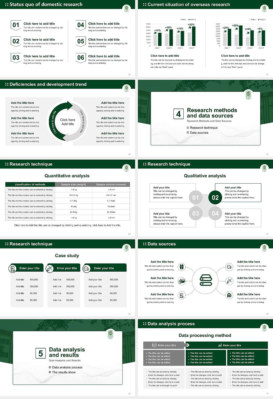 Al-Falah University Graduation Thesis Defense PPT Template16:9 ratio PPT effect preview image4