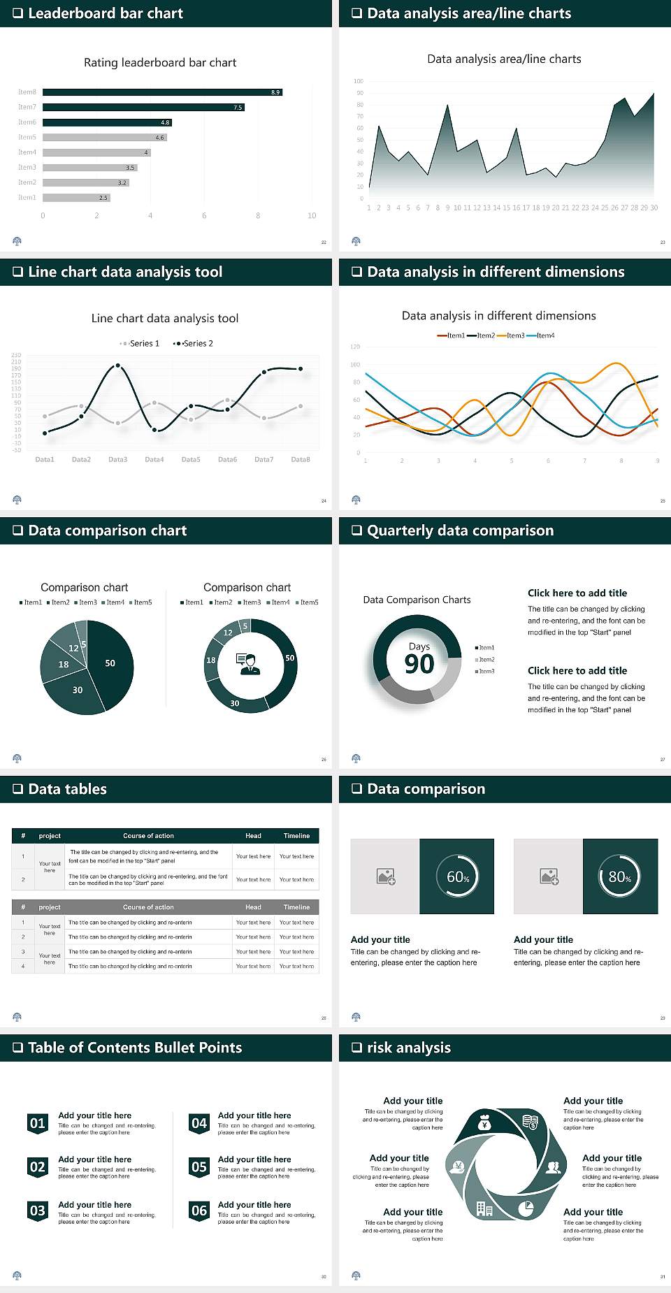 Notenboom Business School General Purpose PPT Template4:3 ratio PPT effect preview image4