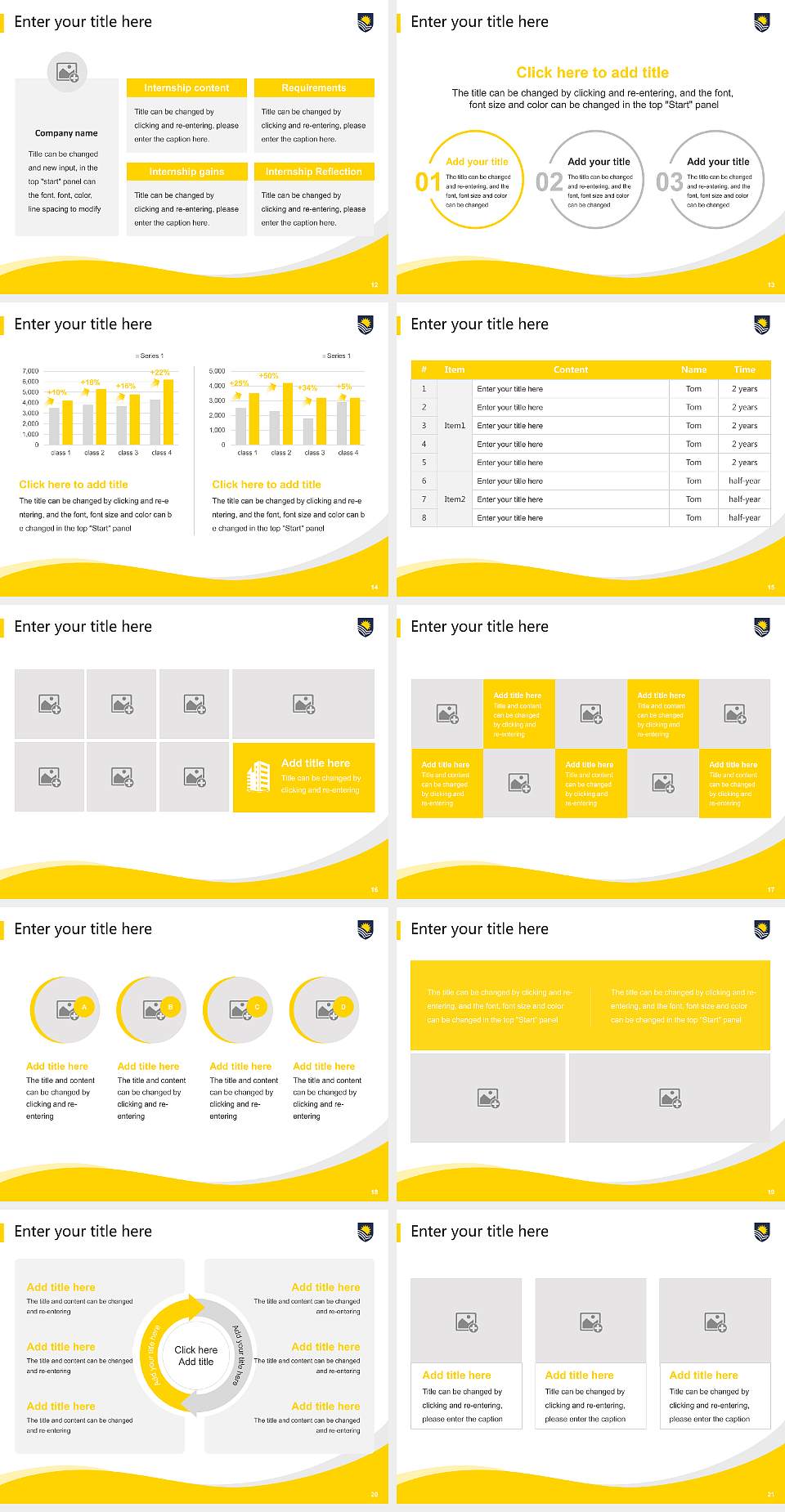 Flinders University Lecture Sharing and Networking Event PPT Template4:3 ratio PPT effect preview image3