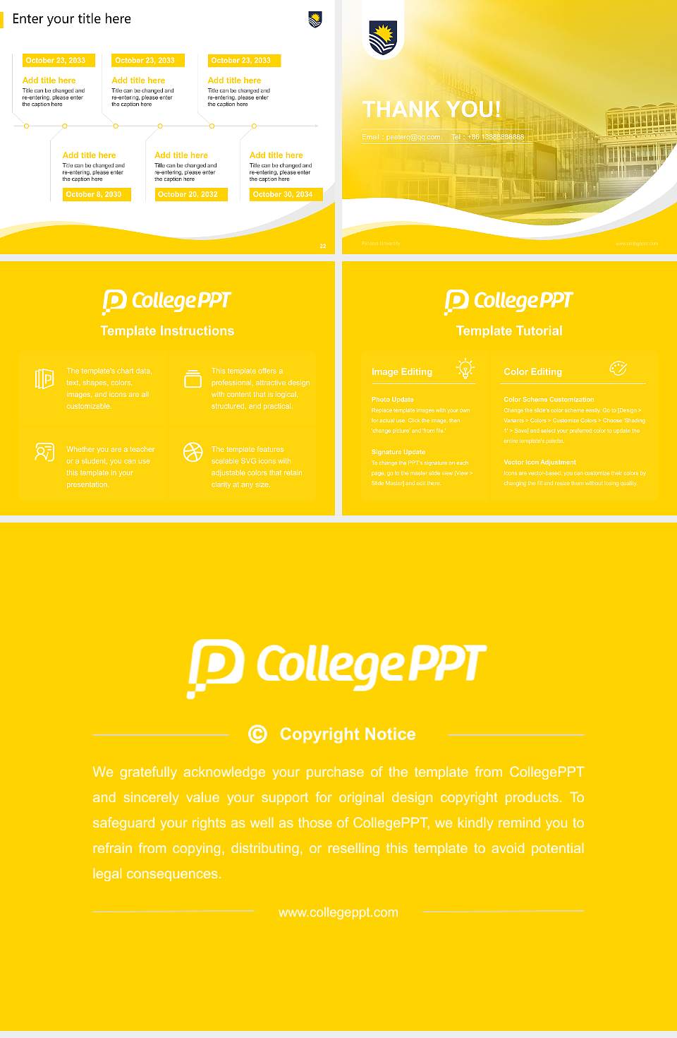Flinders University Lecture Sharing and Networking Event PPT Template4:3 ratio PPT effect preview image4