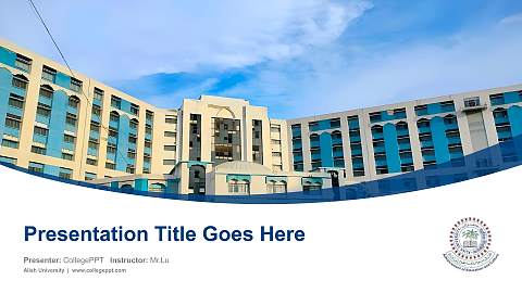 Aliah University Course/Courseware Creation PPT Template
