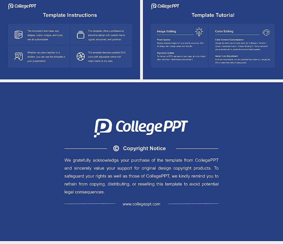 ASBM University Academic Presentation/Research Findings Report PPT Template16:9 ratio PPT effect preview image5