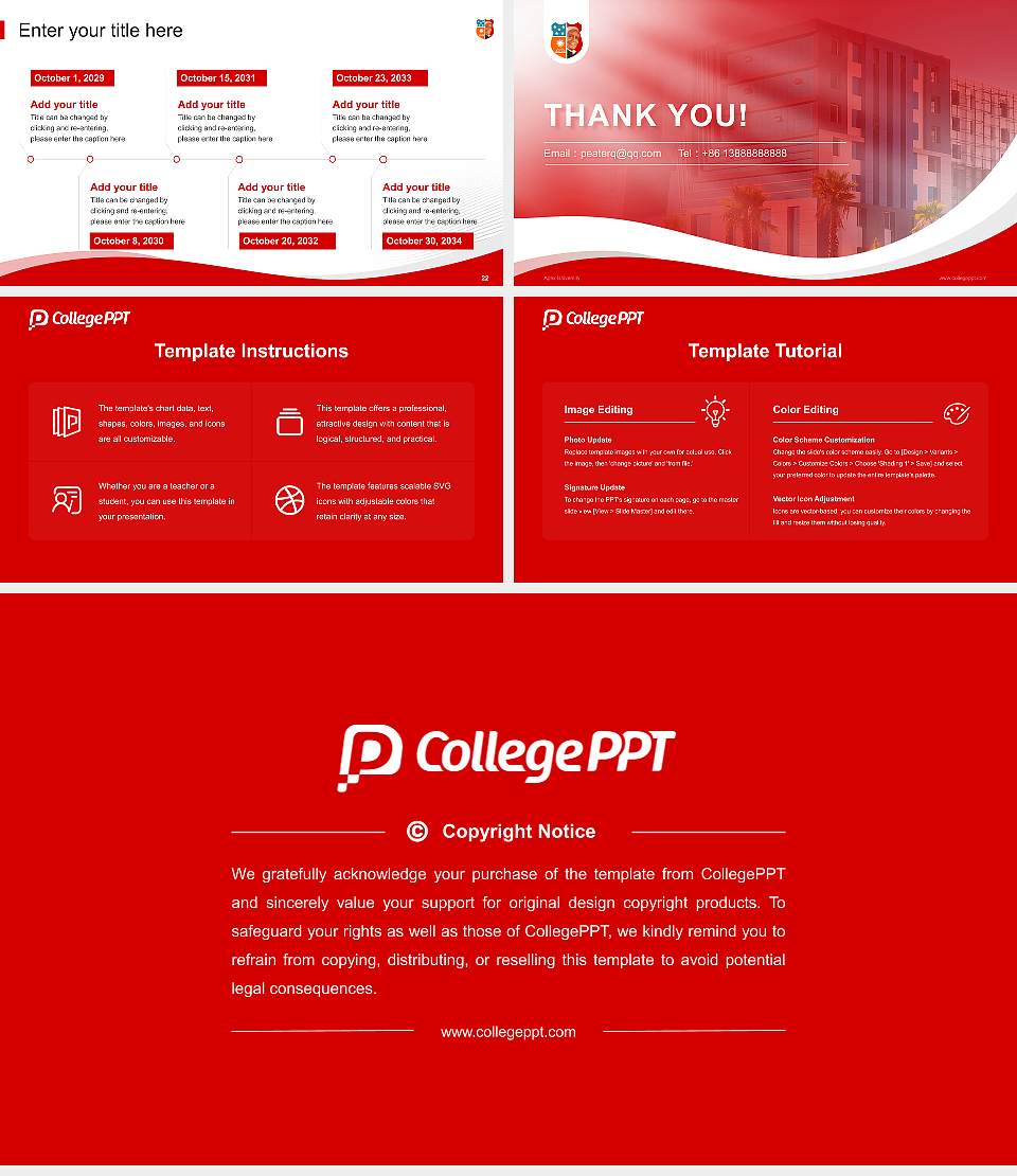 Apex University Lecture Sharing and Networking Event PPT Template16:9 ratio PPT effect preview image4