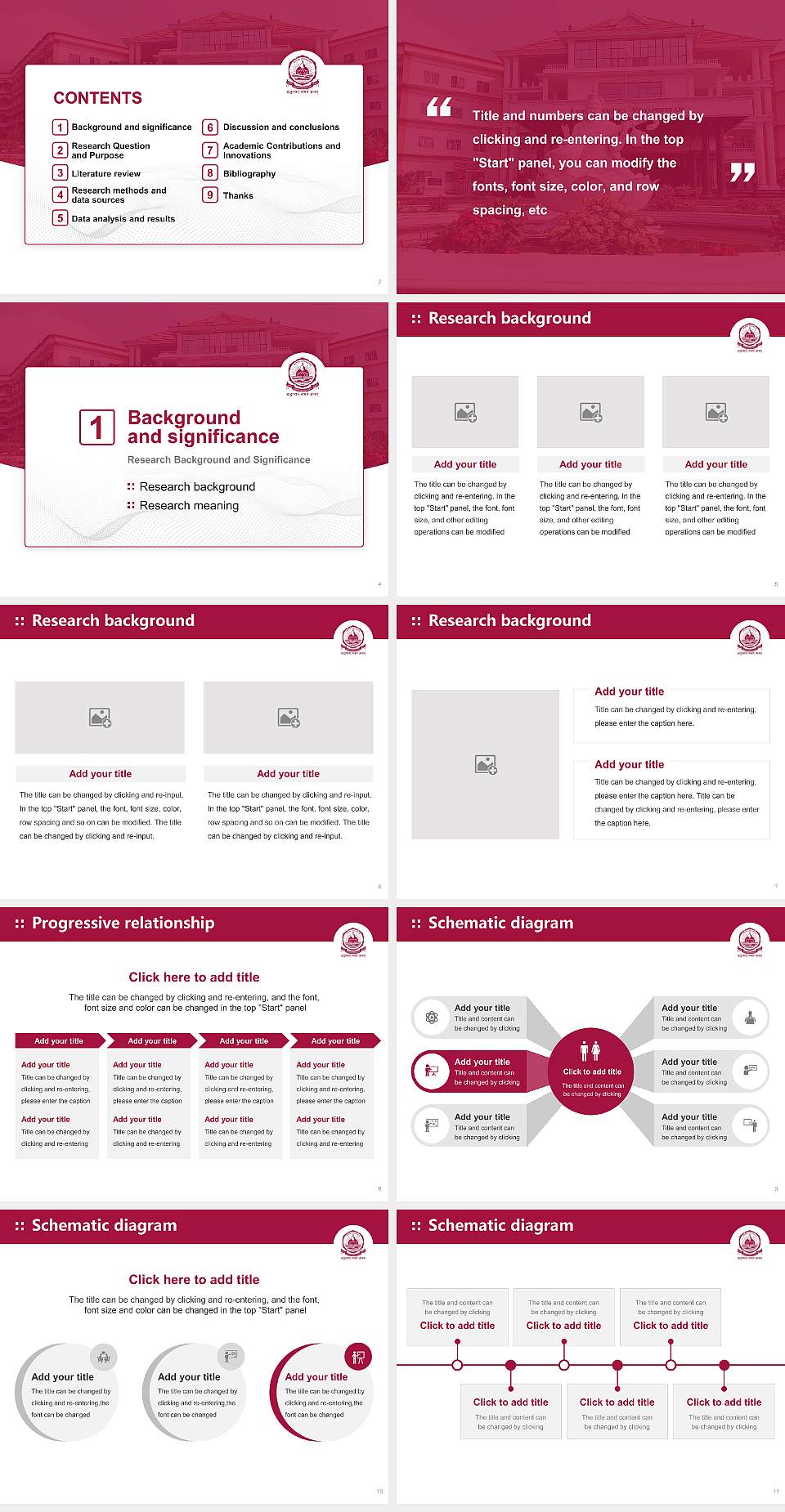 Amrita Vishwa Vidyapeetham Graduation Thesis Defense PPT Template4:3 ratio PPT effect preview image2