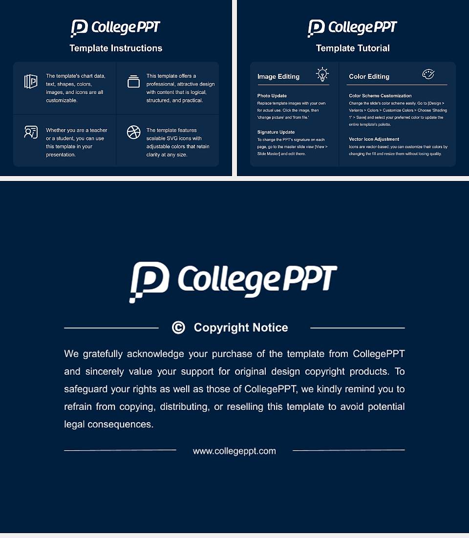 Maastricht University Course/Courseware Creation PPT Template4:3 ratio PPT effect preview image5
