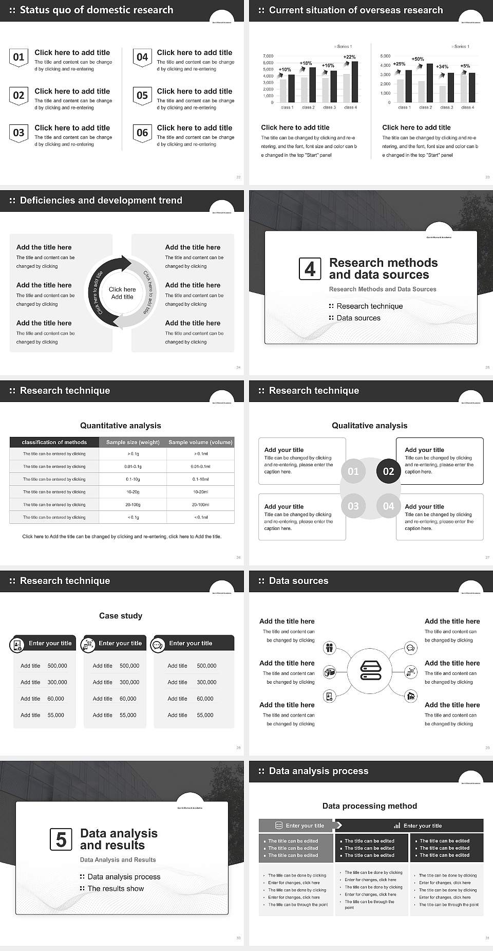 Gerrit Rietveld Academie Graduation Thesis Defense PPT Template4:3 ratio PPT effect preview image4