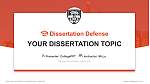 悉尼大学论文答辩PPT模板