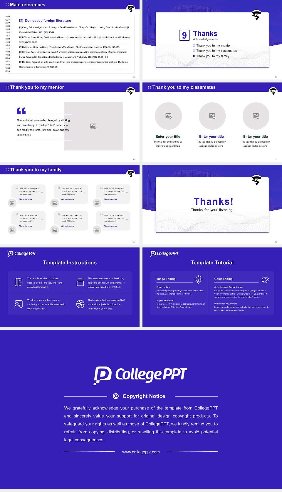 Amsterdam University of Applied Sciences Graduation Thesis Defense PPT Template16:9 ratio PPT effect preview image7