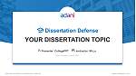 Adani University Disputation Powerpoint Vorlage