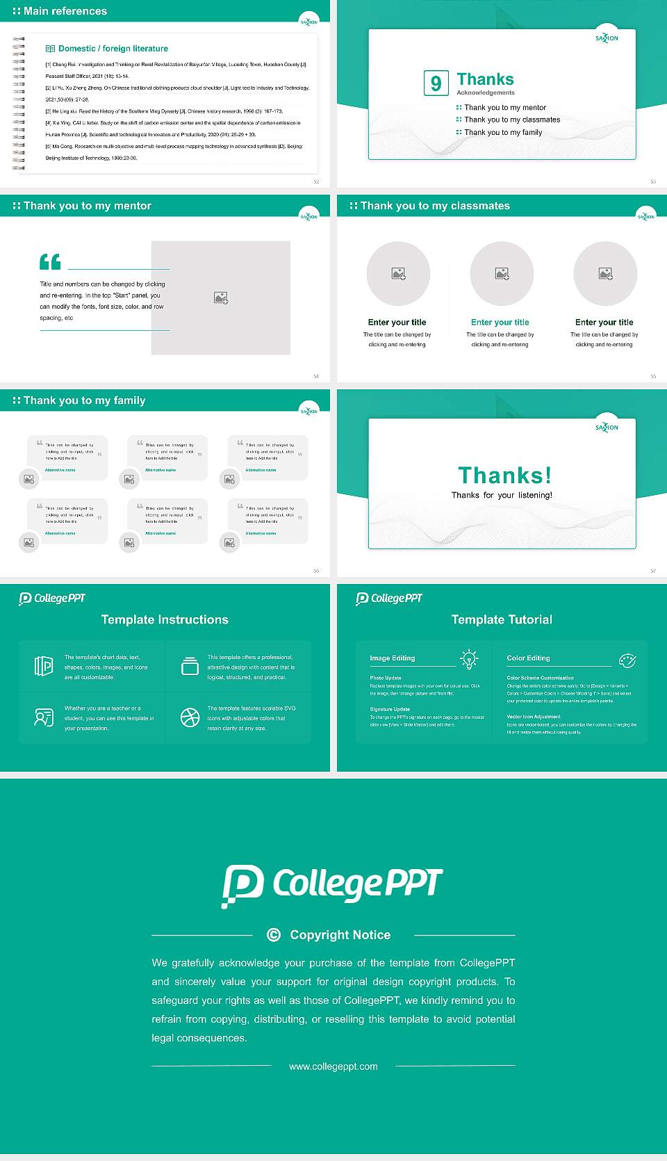 Saxion University of Applied Sciences Graduation Thesis Defense PPT Template16:9 ratio PPT effect preview image7