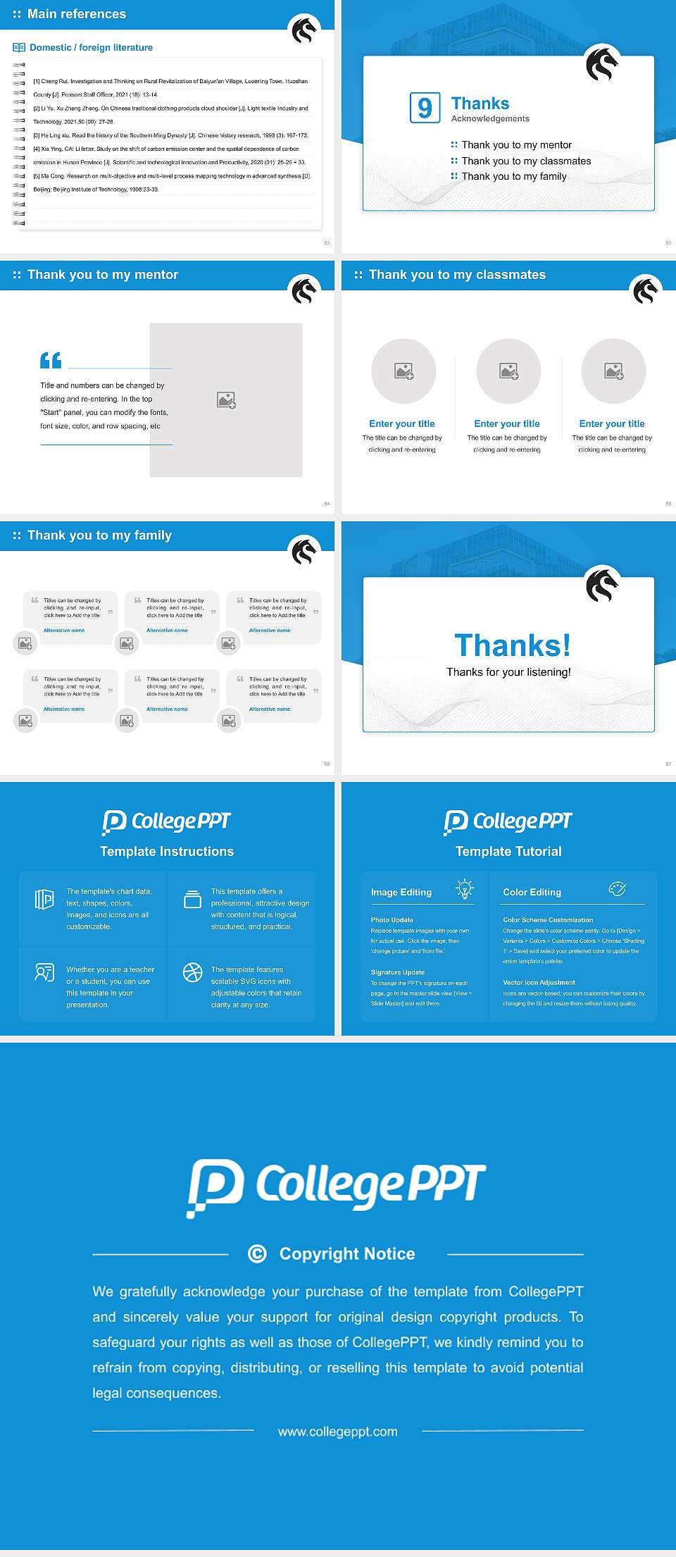 The University of Newcastle Graduation Thesis Defense PPT Template4:3 ratio PPT effect preview image7
