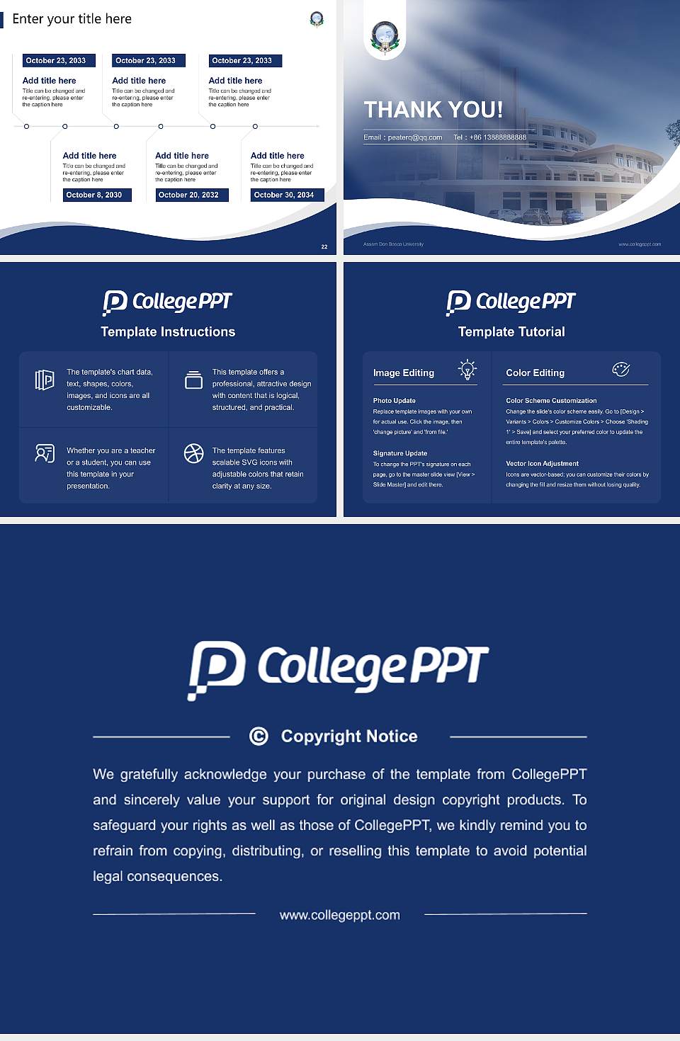 Assam Don Bosco University Lecture Sharing and Networking Event PPT Template4:3 ratio PPT effect preview image4