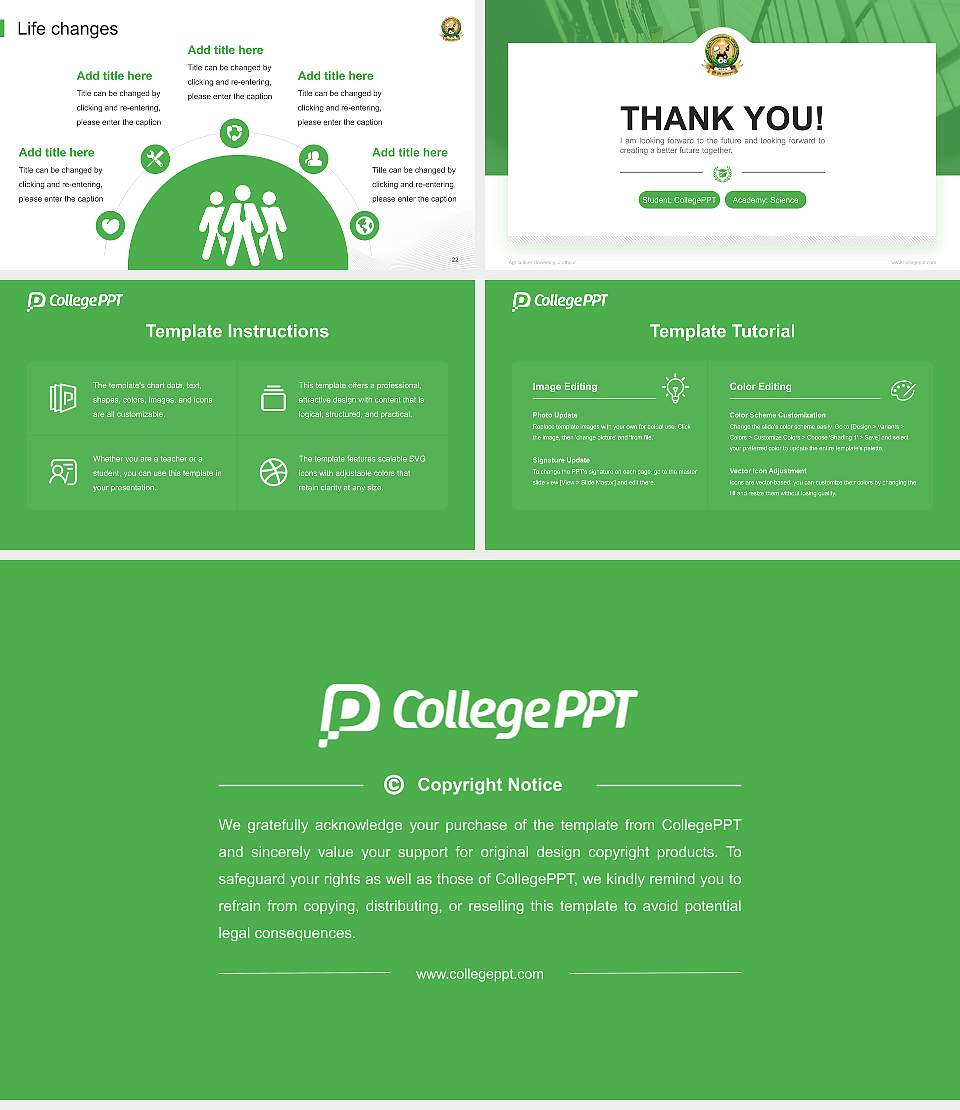 Agriculture University, Jodhpur National Scholarship Defense PPT Template16:9 ratio PPT effect preview image4