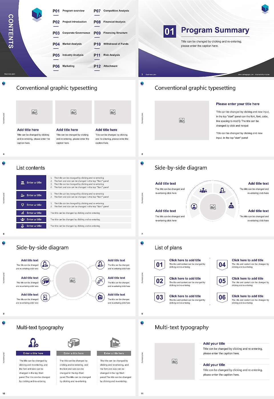 ATLAS SkillTech University Competition/Entrepreneurship Contest PPT Template16:9 ratio PPT effect preview image2