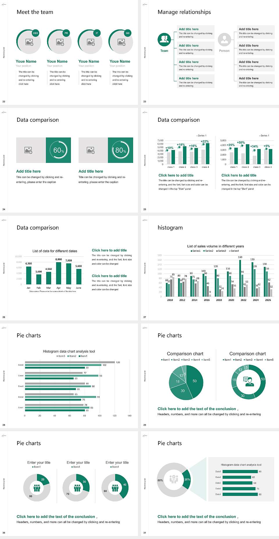 Erasmus University Rotterdam Competition/Entrepreneurship Contest PPT Template4:3 ratio PPT effect preview image4