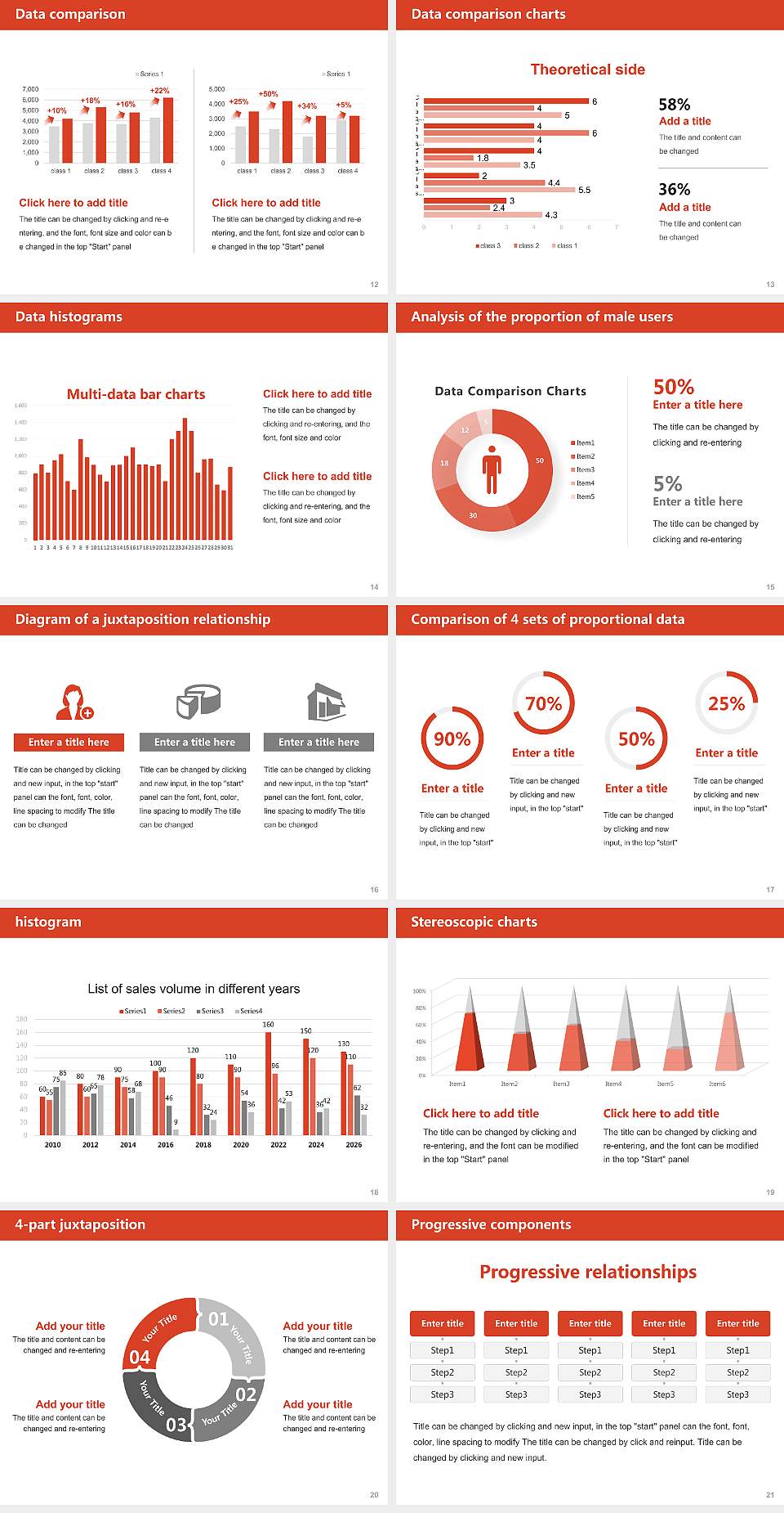 Charles Sturt University Thesis Proposal/Graduation Defense PPT Template4:3 ratio PPT effect preview image3