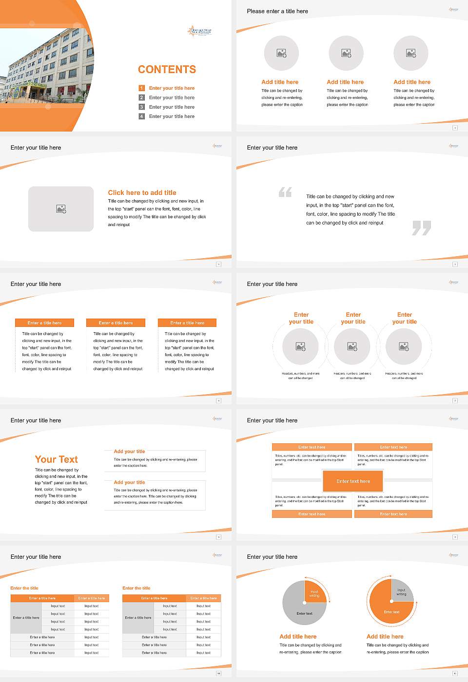 Chhatrapati Shivaji Maharaj University Course/Courseware Creation PPT Template16:9 ratio PPT effect preview image2
