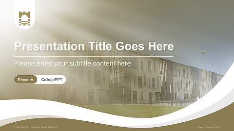 Technological University of the Shannon Lecture Sharing and Networking Event PPT Template
