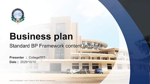 Assam Don Bosco University Competition/Entrepreneurship Contest PPT Template