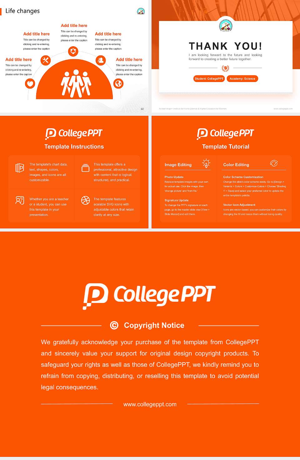Avinashilingam Institute for Home Science & Higher Education for Women National Scholarship Defense PPT Template4:3 ratio PPT effect preview image4