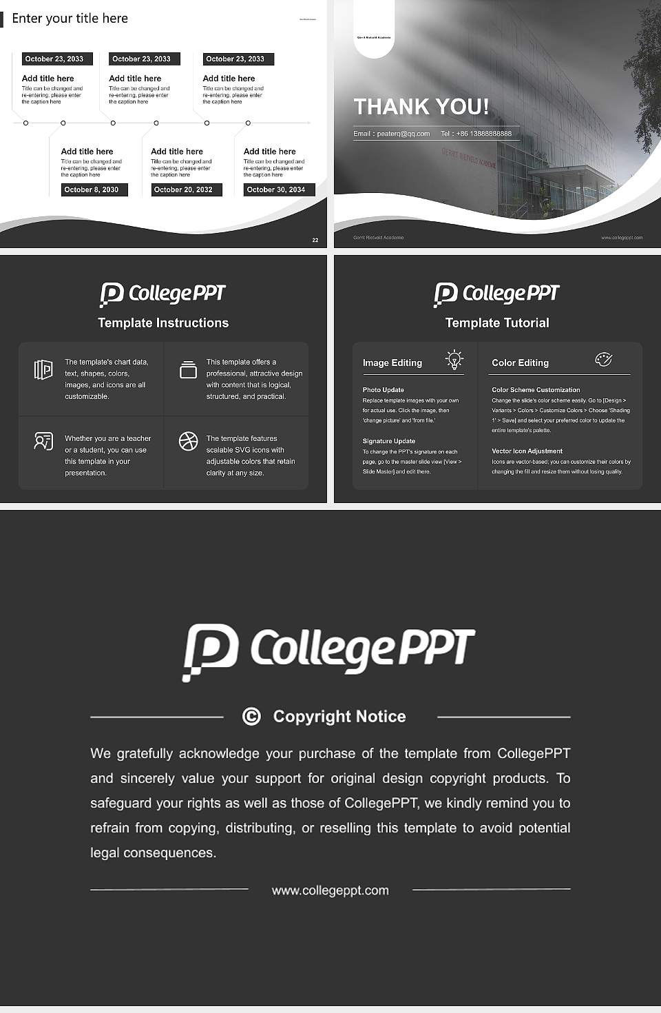 Gerrit Rietveld Academie Lecture Sharing and Networking Event PPT Template4:3 ratio PPT effect preview image4