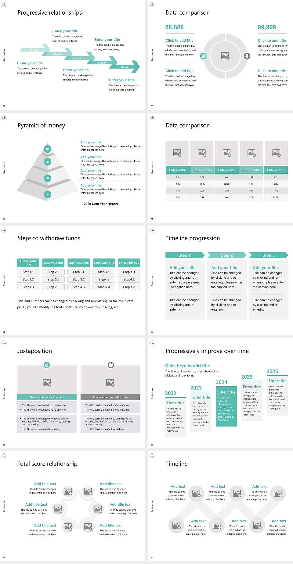 Deakin University Competition/Entrepreneurship Contest PPT Template4:3 ratio PPT effect preview image8