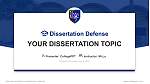 University of Curacao Graduation Thesis Defense PPT Template