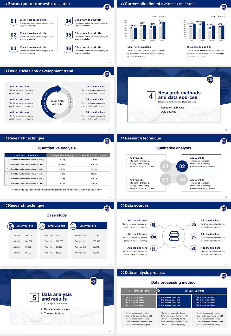 University of Curacao Graduation Thesis Defense PPT Template16:9 ratio PPT effect preview image4