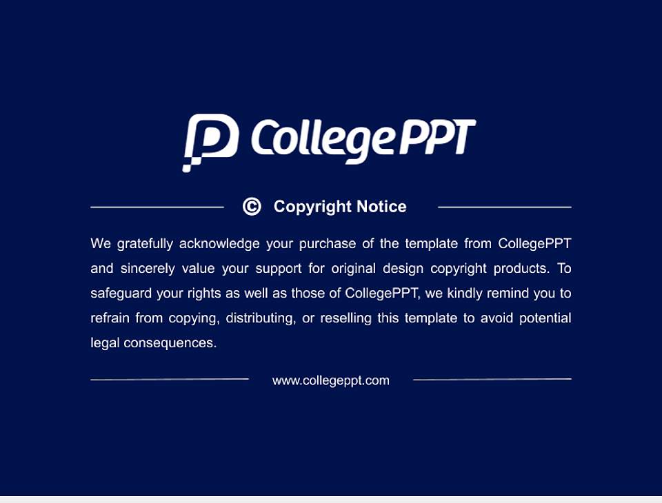 Victoria University Thesis Proposal/Graduation Defense PPT Template4:3 ratio PPT effect preview image5
