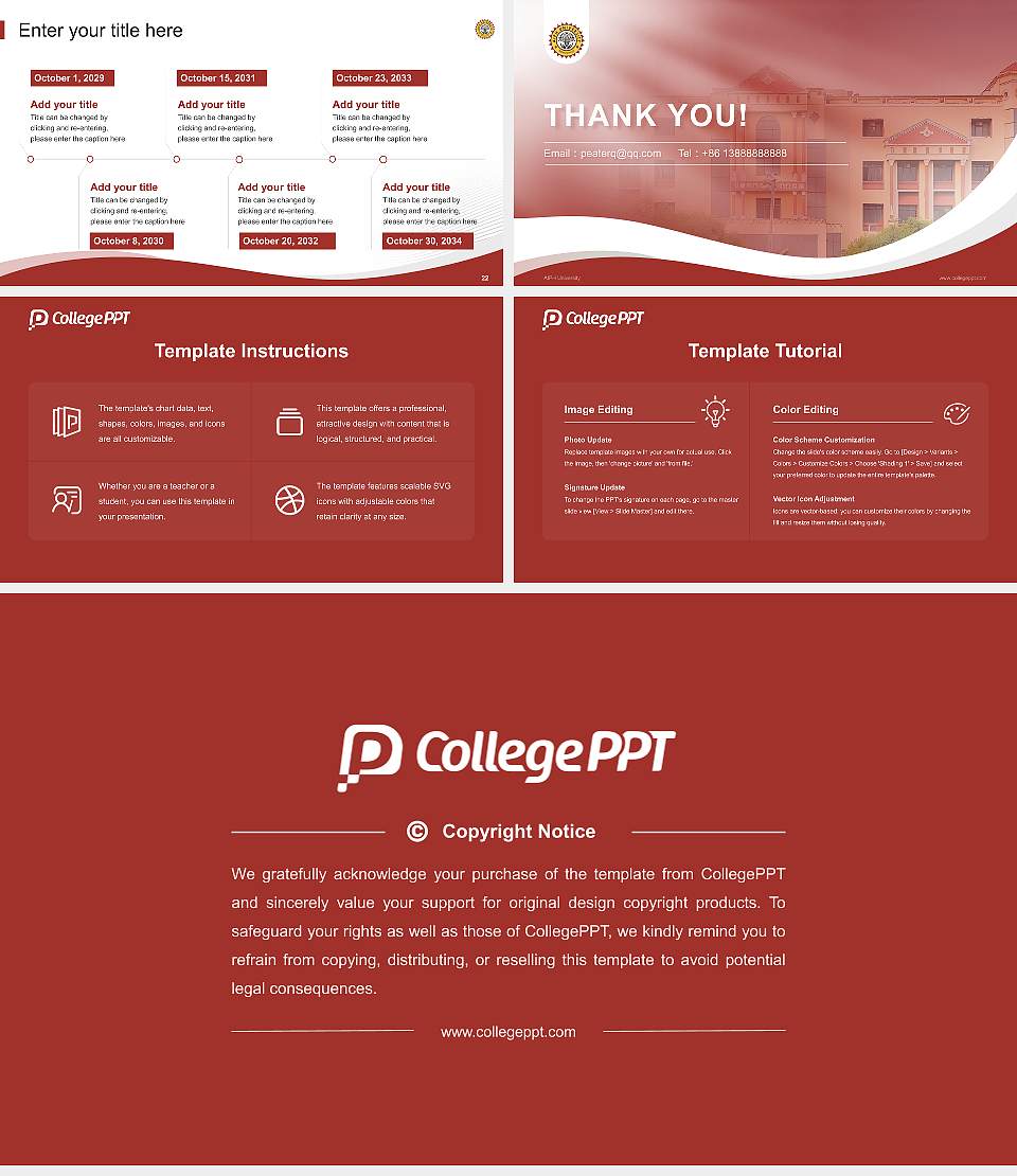 AIPH University Lecture Sharing and Networking Event PPT Template16:9 ratio PPT effect preview image4
