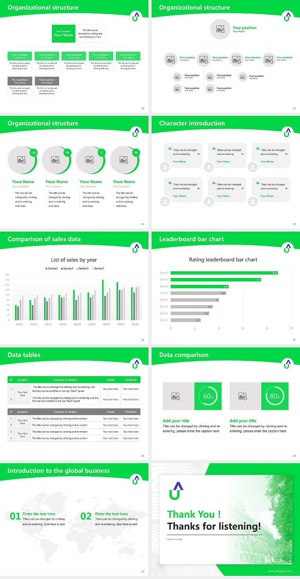 Atria University Academic Presentation/Research Findings Report PPT Template4:3 ratio PPT effect preview image4
