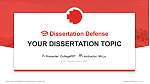 RMIT University Disputation Powerpoint Vorlage