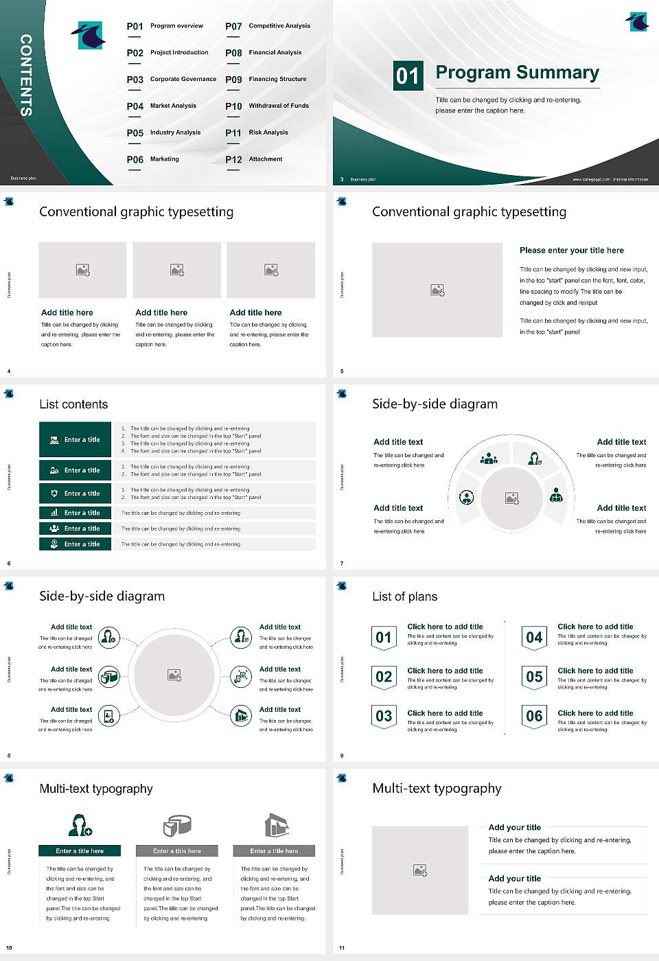University of Applied Sciences Leiden Competition/Entrepreneurship Contest PPT Template16:9 ratio PPT effect preview image2
