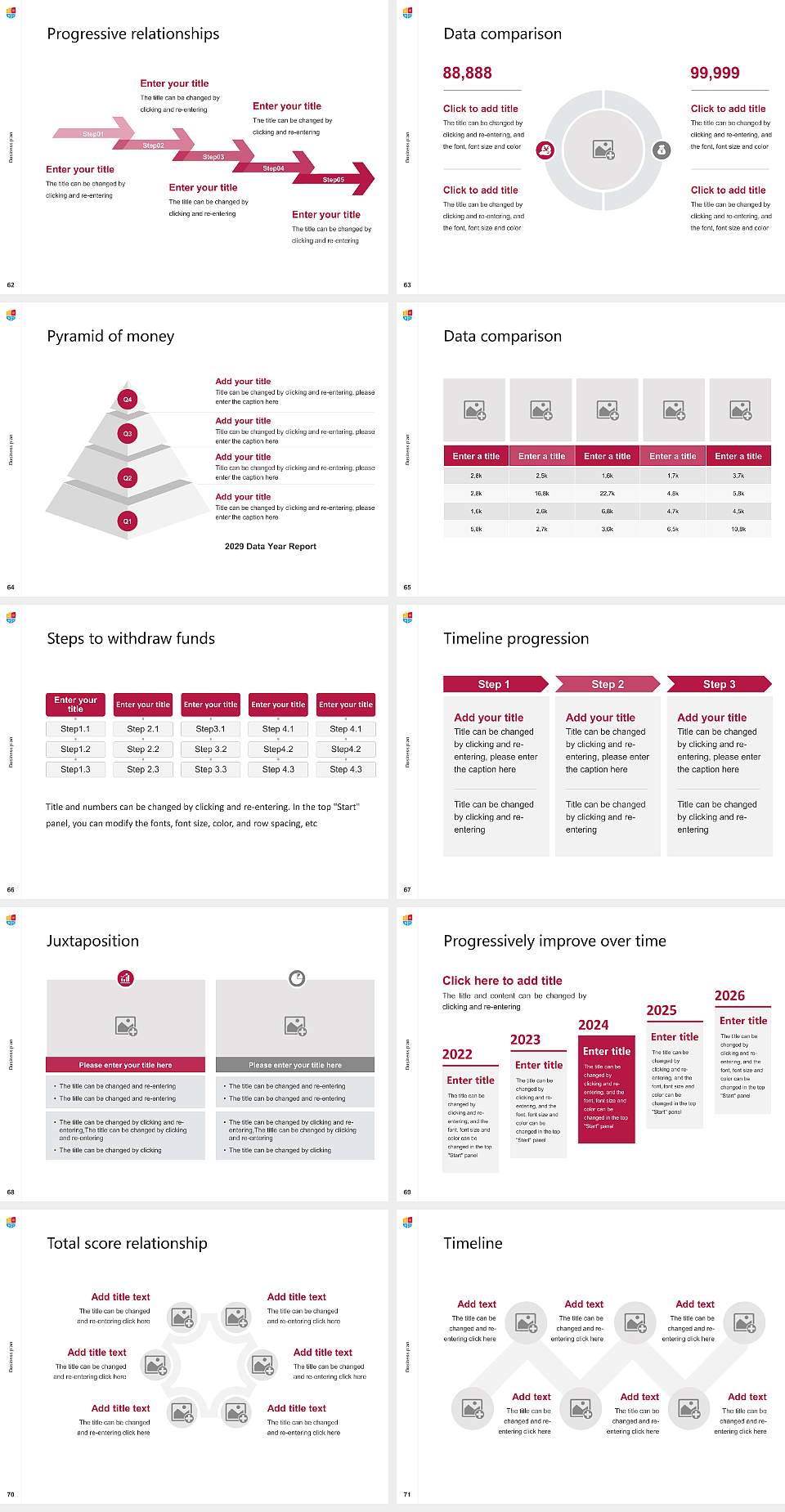 Munster Technological University Competition/Entrepreneurship Contest PPT Template4:3 ratio PPT effect preview image8
