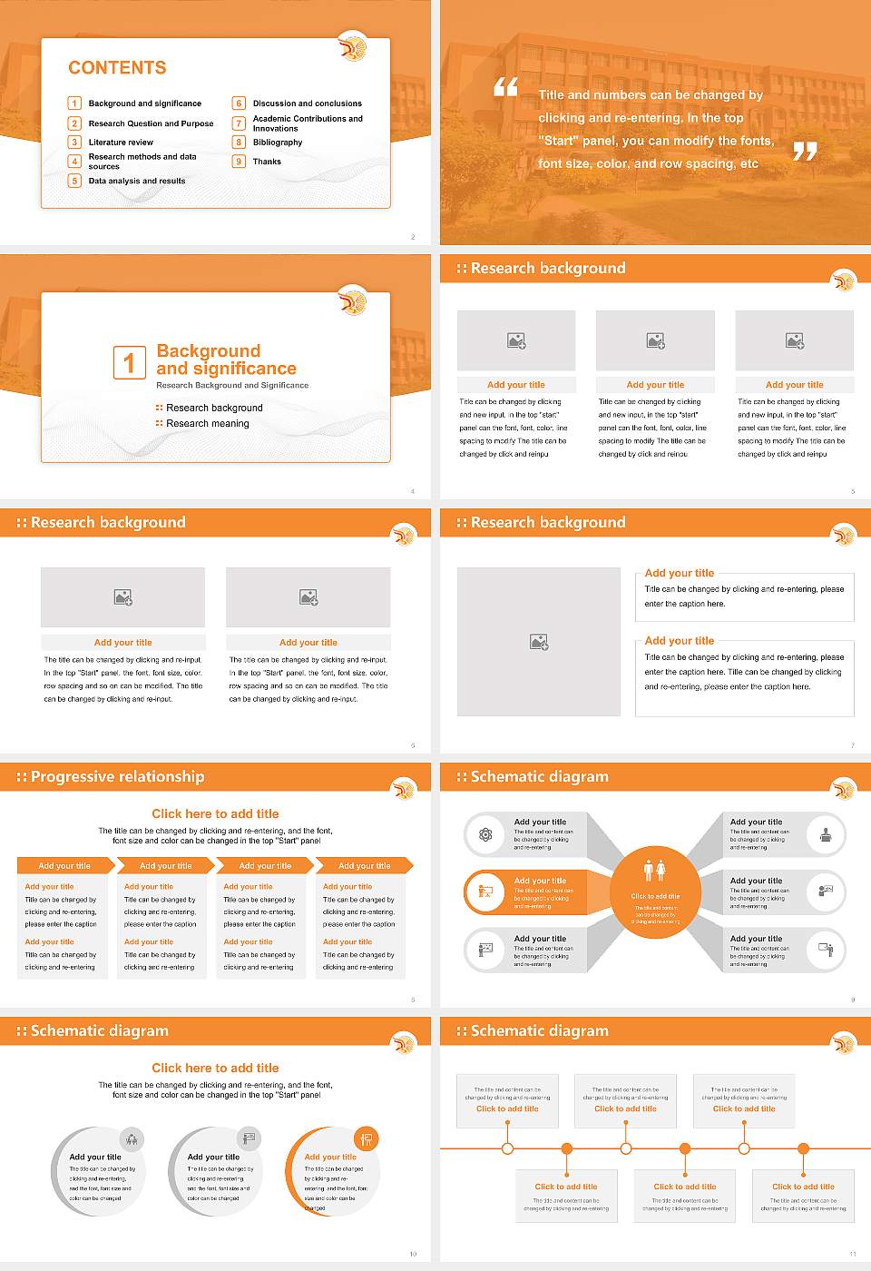 Bhagat Phool Singh Mahila Vishwavidyalaya Graduation Thesis Defense PPT Template16:9 ratio PPT effect preview image2