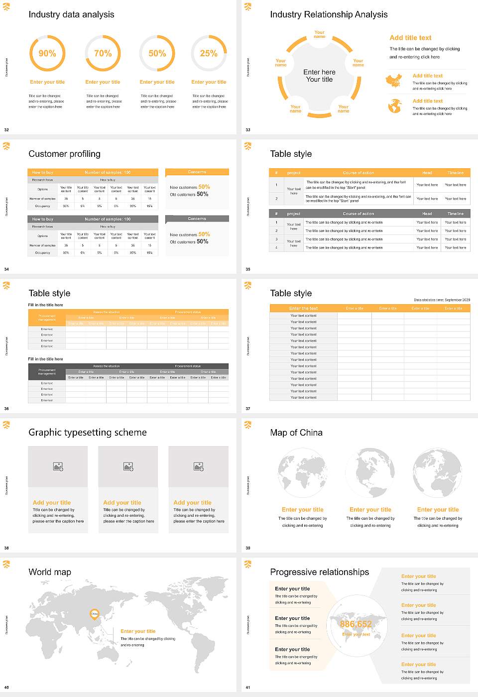 University of Southern Queensland Competition/Entrepreneurship Contest PPT Template16:9 ratio PPT effect preview image5