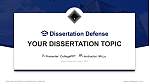 Victoria University Scriptieverdediging PPT-sjabloon