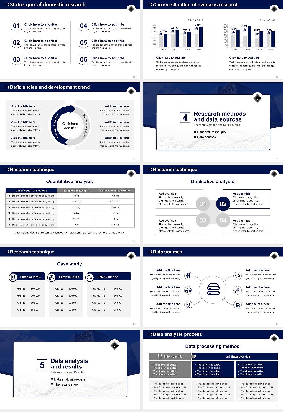 Victoria University Graduation Thesis Defense PPT Template16:9 ratio PPT effect preview image4