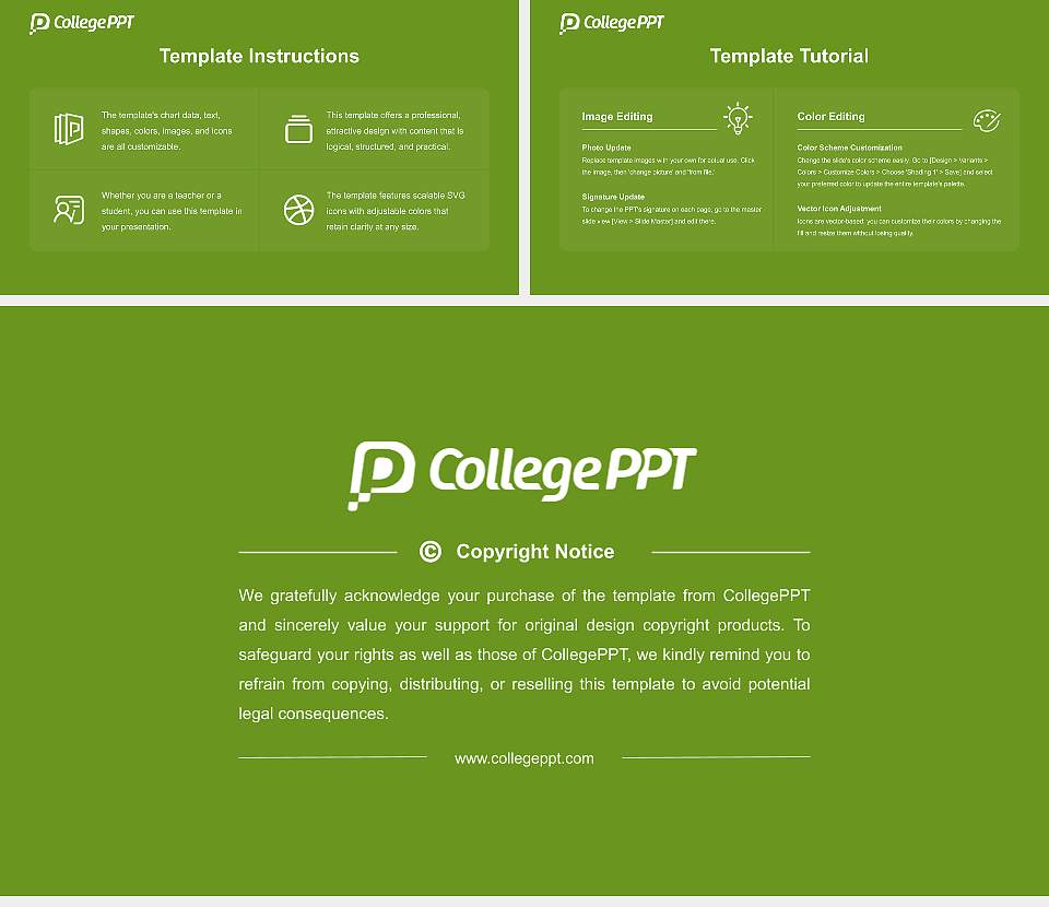 Central Agricultural University Academic Presentation/Research Findings Report PPT Template16:9 ratio PPT effect preview image5