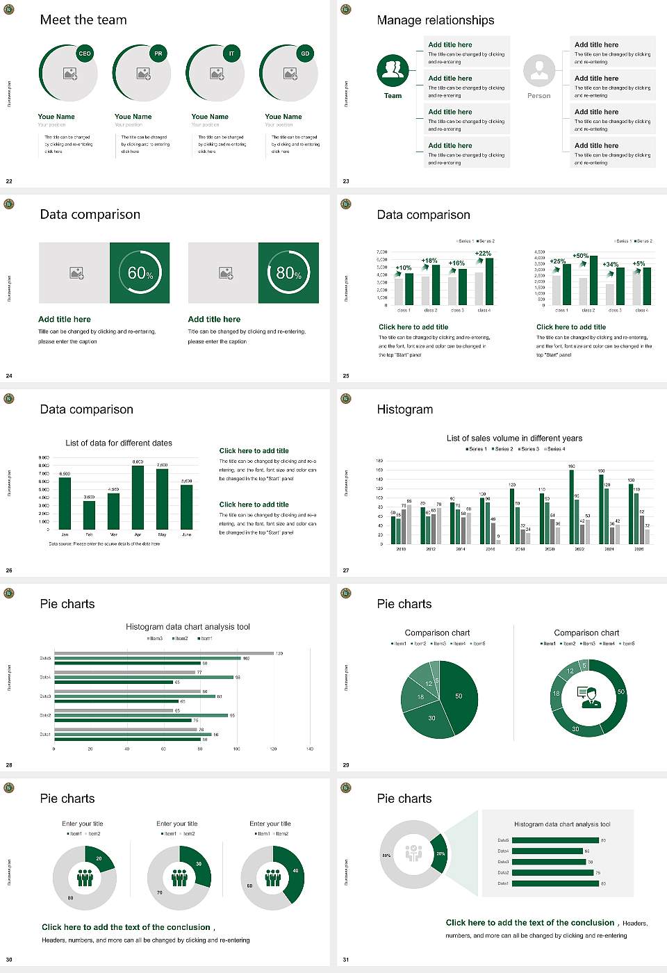 Bahra University Competition/Entrepreneurship Contest PPT Template16:9 ratio PPT effect preview image4