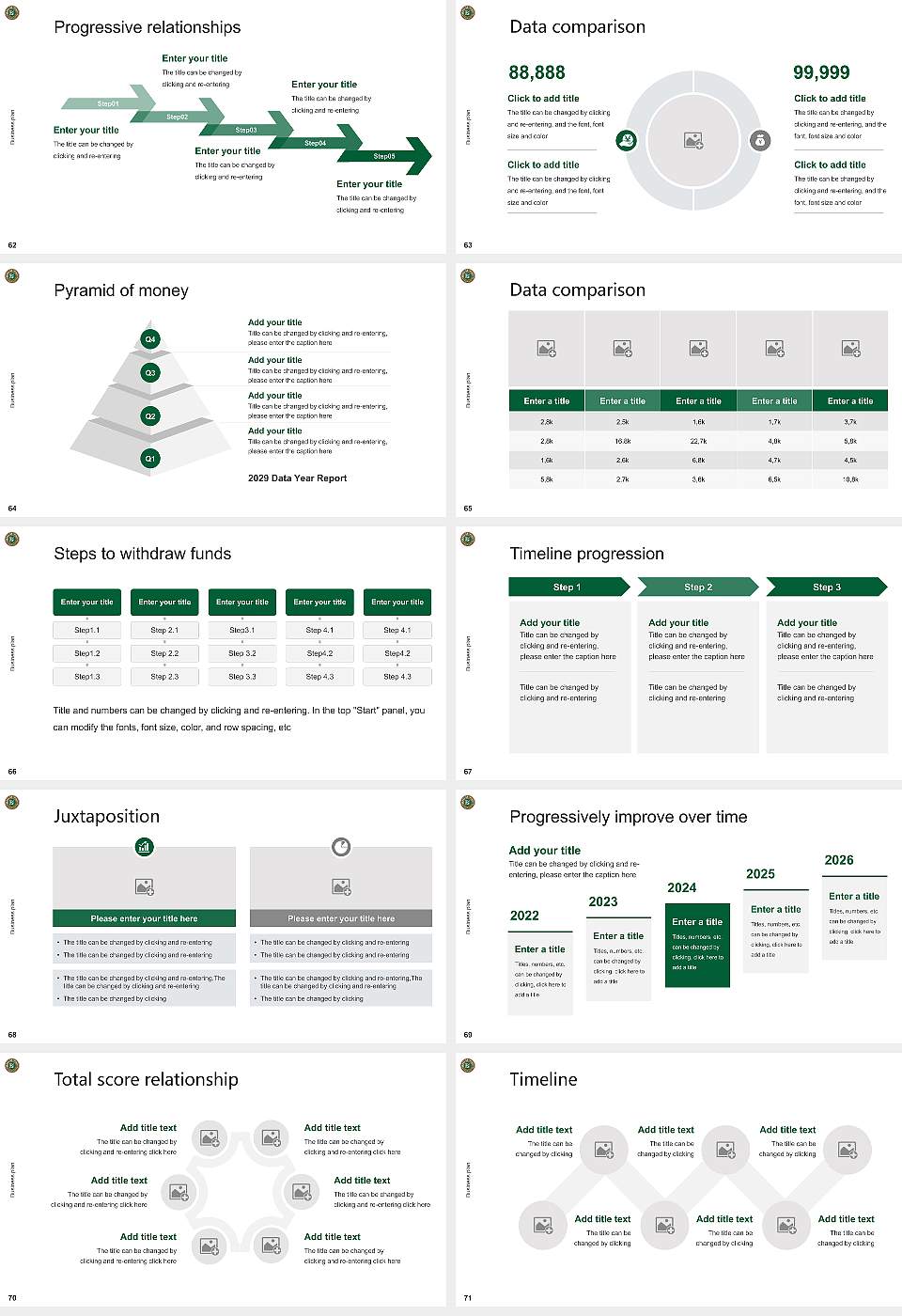Bahra University Competition/Entrepreneurship Contest PPT Template16:9 ratio PPT effect preview image8