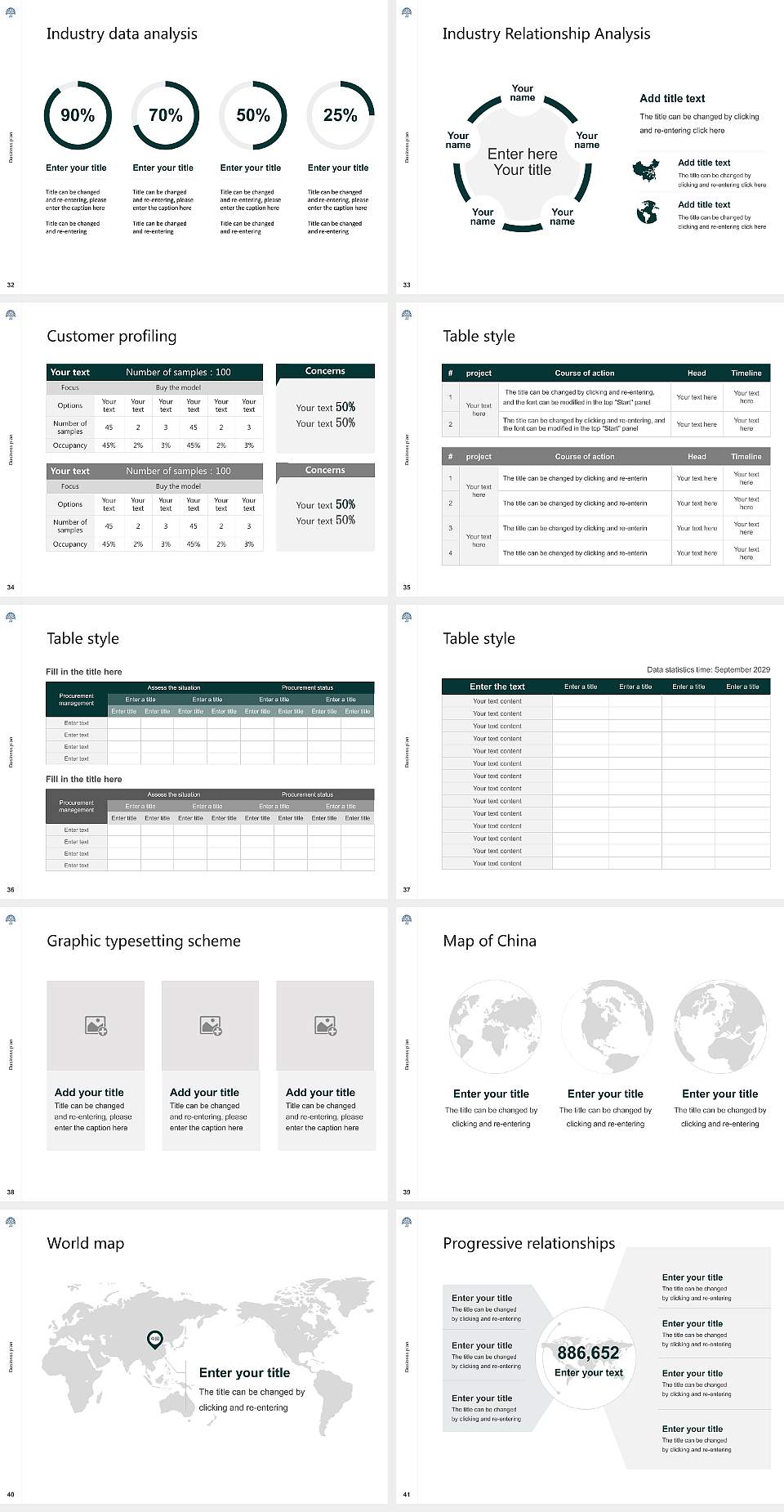 Notenboom Business School Competition/Entrepreneurship Contest PPT Template4:3 ratio PPT effect preview image5