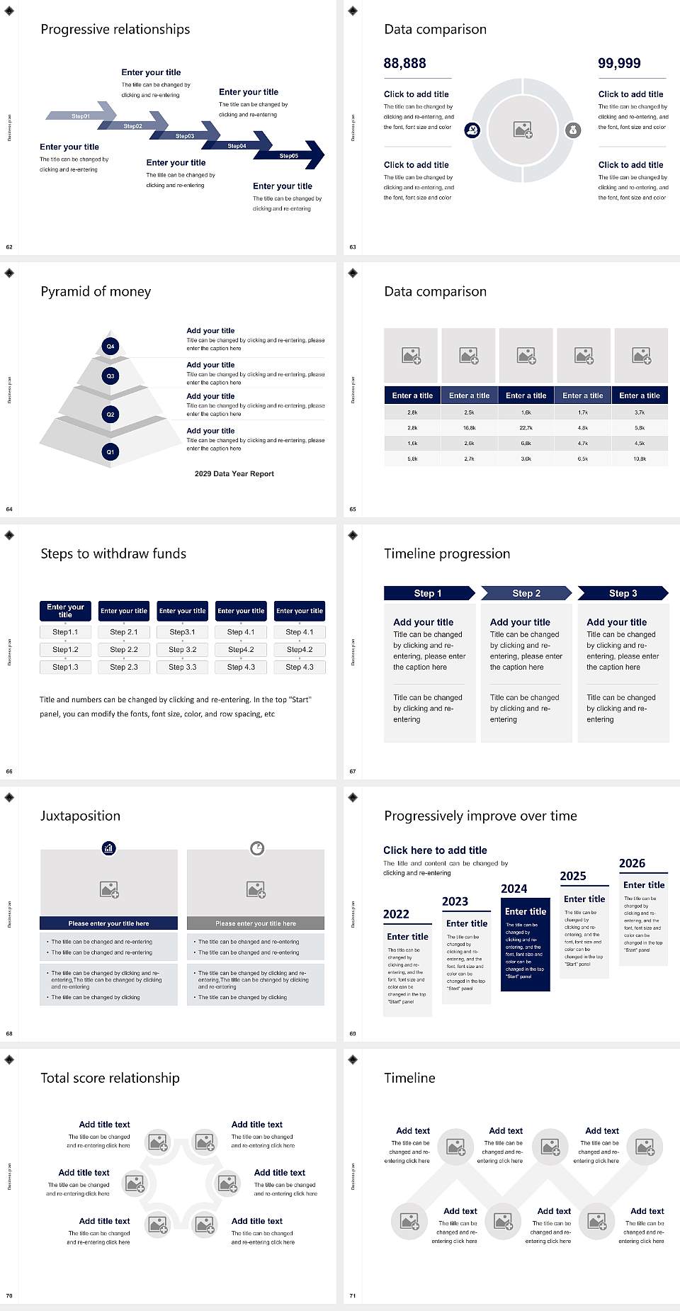 Victoria University Competition/Entrepreneurship Contest PPT Template4:3 ratio PPT effect preview image8