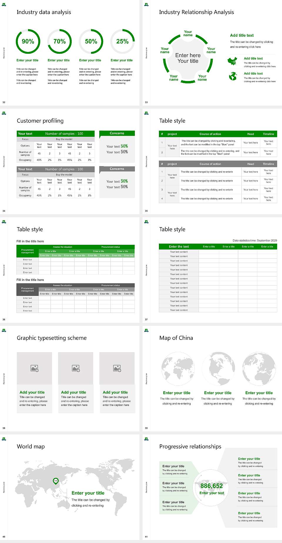 Wageningen University & Research Competition/Entrepreneurship Contest PPT Template4:3 ratio PPT effect preview image5